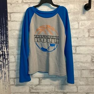 Boys SUPER soft Pj long sleeve top size 12